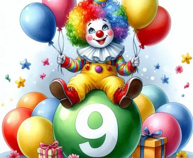 листівки з днем народження хлопчику 9 років